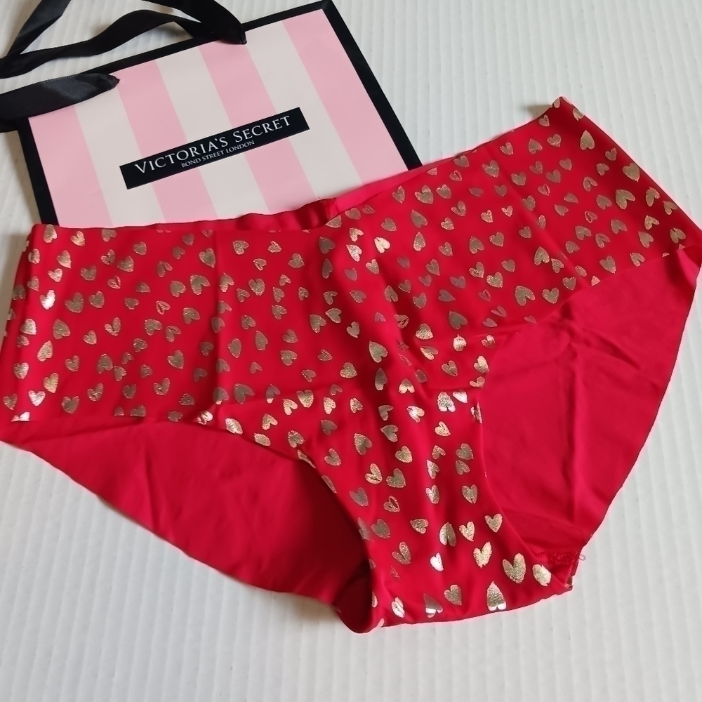 Victoria's Secret Seamless No Show Hiphugger/ Hipster Panty Size Medium
